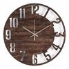 Часы настенные деревянные, d=35см, открытая стрелка, Легкость Рубин 3502-001
