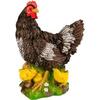 Фигурка садовая Курица с цыплятами 12236