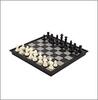 Набор игр 3 в 1 (магнитные шашки, шахматы и нарды) 32х32см, пластик, металл 341-156