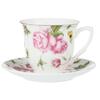 Набор чайный 4пр 220мл, 14см, фарфор MILLIMI Розовый сад 802-402